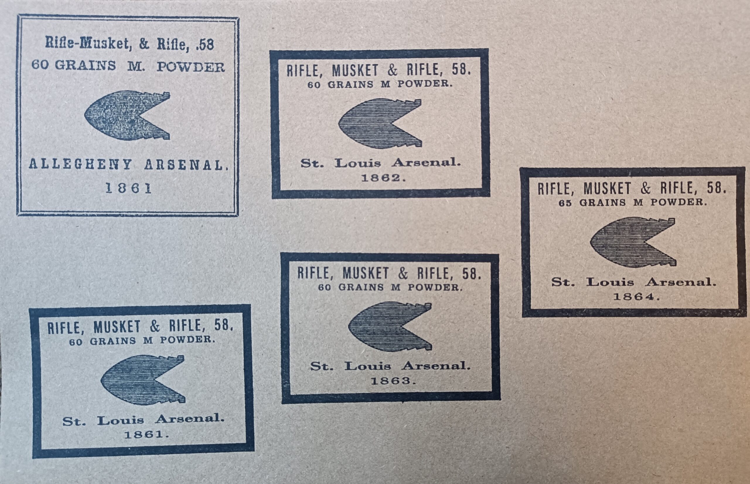 Stamped Arsenal Wrappers