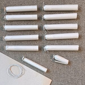 .69 Reenactor Rifled Musket Blank Round Cartridges