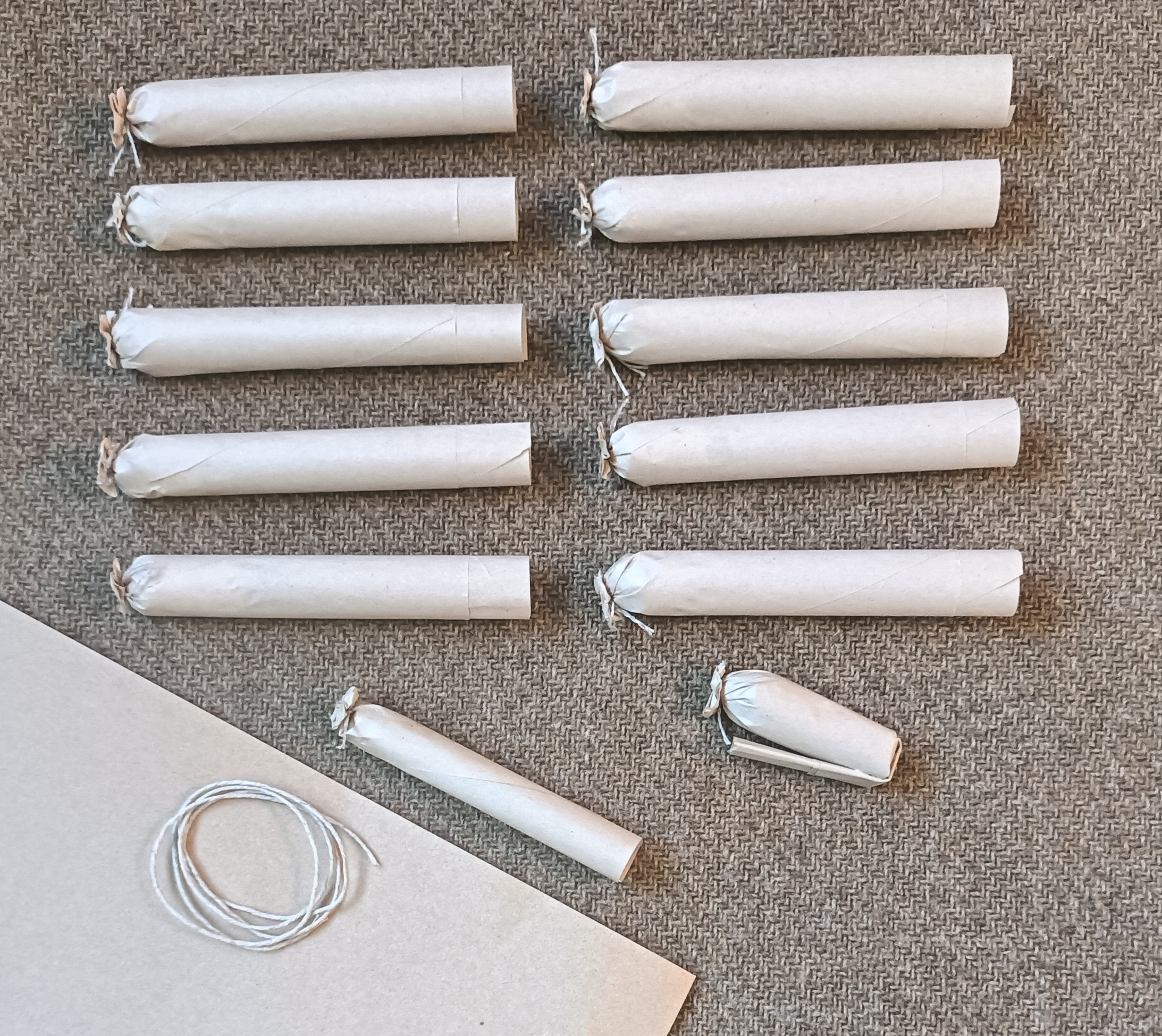 .69 Reenactor Rifled Musket Blank Round Cartridges